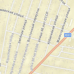 Isyangulovo Street Map
