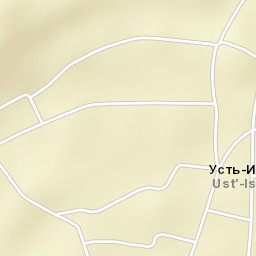 Ust’-Isha Street Map