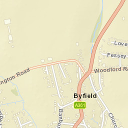 Byfield Street Map