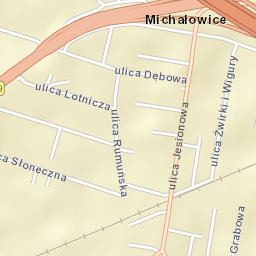 Michałowice Street Map