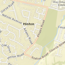 Hinton Street Map