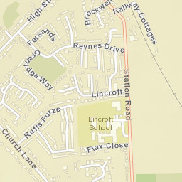 Oakley Street Map
