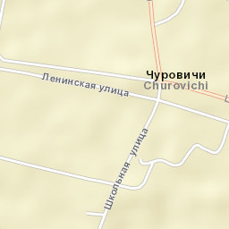 Churovichi Street Map