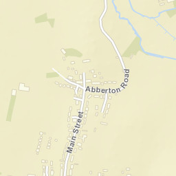 Church Lane, Pershore, Worcestershire Street Map