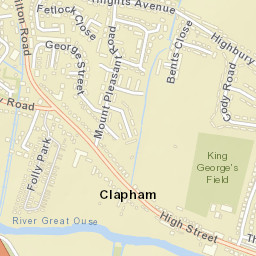 Clapham Street Map