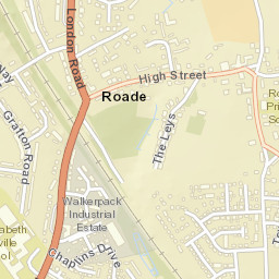 Roade Street Map