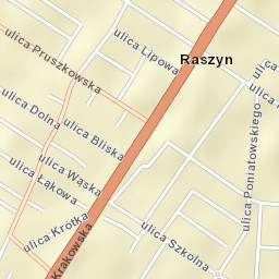Raszyn Street Map