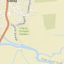Olney Street Map
