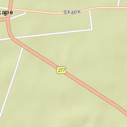 Skąpe Street Map