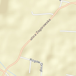 Rzgów Pierwszy Street Map