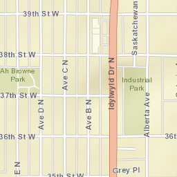 1633 Idylwyld Drive North, Saskatoon, SK Street Map