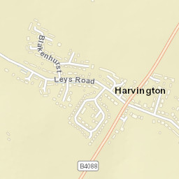 Harvington Street Map