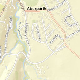 Aberporth Street Map