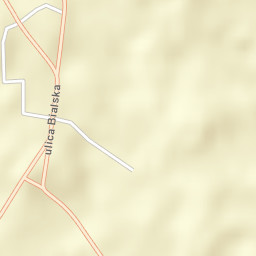 Leśna Podlaska Street Map