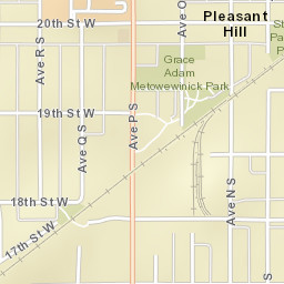 1706-1808 17 Street West, Saskatoon, SK Street Map