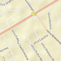 Milanówek Street Map