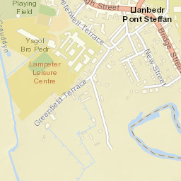Lampeter Street Map