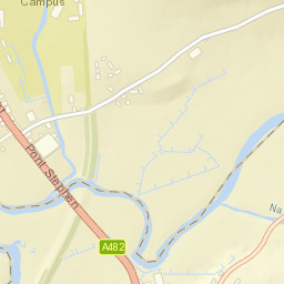 Bridge Street, Lampeter, Ceredigion SA48 Street Map