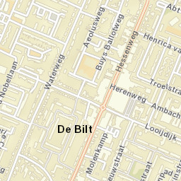 De Bilt Street Map
