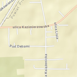 Owczarnia Street Map