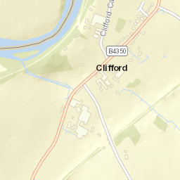 B4350, Hereford, Herefordshire HR3, UK Street Map