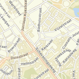 Scheveningen Street Map