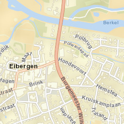 Eibergen Street Map