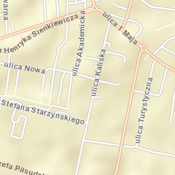 powiat Łowicki Street Map