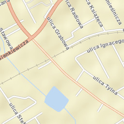 Grodzisk Mazowiecki Street Map