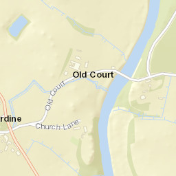 Brobury Lane, Hereford, Herefordshire Street Map