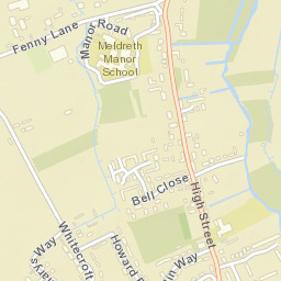 Meldreth Street Map
