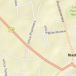 Nadarzyn Street Map