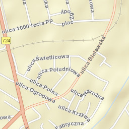 Konstancin-Jeziorna Street Map