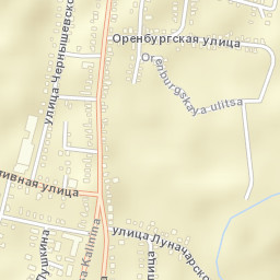 Novosergiyevka Street Map