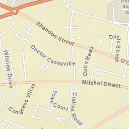 Dungarvan Street Map