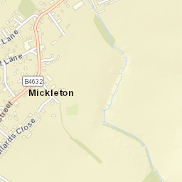 Mickleton Street Map