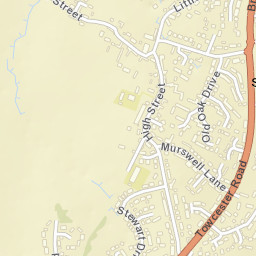 Silverstone Street Map