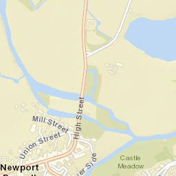 Newport Pagnell Street Map