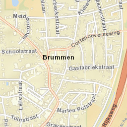 Brummen Street Map