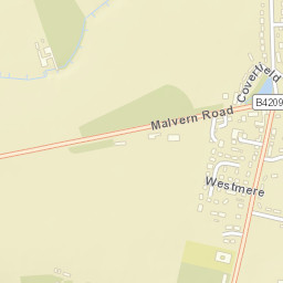 Hanley Swan, Worcester, Worcestershire Street Map
