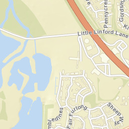 Milton Keynes Street Map