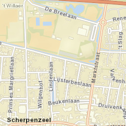 Scherpenzeel Street Map