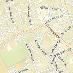 Lunteren Street Map