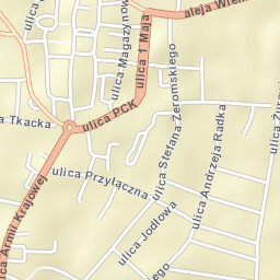 Sulechów Street Map