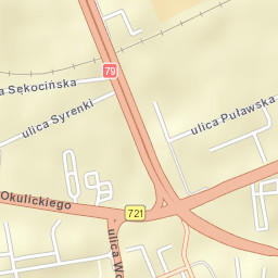Piaseczno Street Map