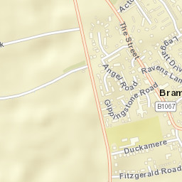 Bramford Street Map