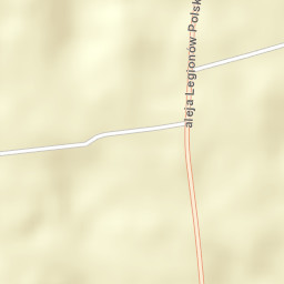 Nieborów Street Map