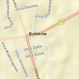Bolimów Street Map