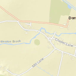 Dorstone Street Map
