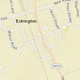 Eckington Street Map
